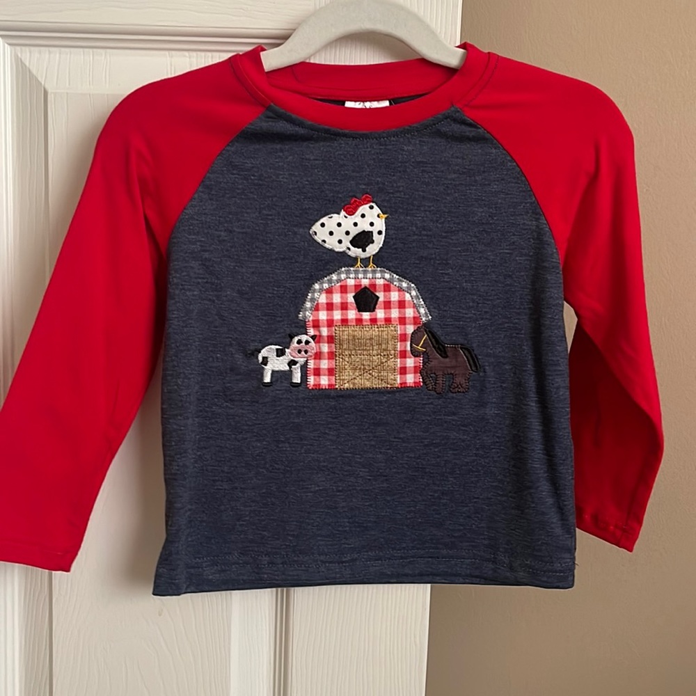 Barn House Long Sleeve Tshirt